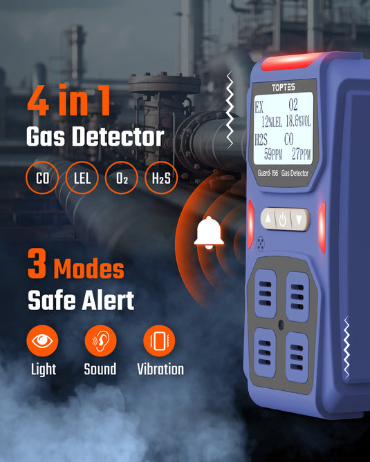 Guard-156 4 Gas Monitor Multi Gas Detector