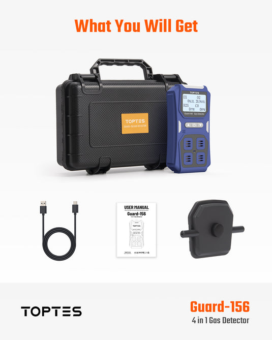 Guard-156 4 Gas Monitor Multi Gas Detector